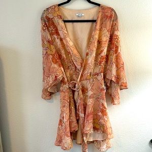 BTFL - life Wrap around Floral Dress